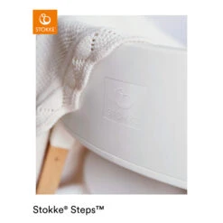 Chaise Steps™ Blanc / Naturel De Stokke® -Bébé Boutique 01005642 4