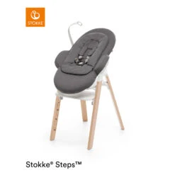 Chaise Steps™ Blanc / Naturel De Stokke® -Bébé Boutique 01005642 6
