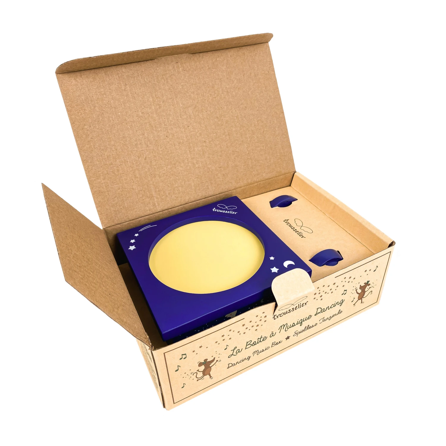 Boîte à Musique Sophie La Girafe Bleu De Trousselier 5 Boîte à Musique Sophie La Girafe Bleu De Trousselier – Image 5