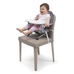 Rehausseur Pocket Snack Dark Grey De Chicco -Bébé Boutique 01089503 8