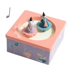 Il était Une Fois Boîte à Musique Rose/violet De Moulin Roty