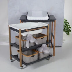 Meuble à Langer Smart Comfort Moonshadow De Quax -Bébé Boutique 01094143 3