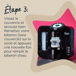 Préparateur-Chauffe Biberons Perfect Prep Noir De Tommee Tippee -Bébé Boutique 01098254 7