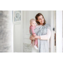 Écharpe De Portage Anneaux BB-Sling Ornate Blue De Babylonia -Bébé Boutique 01099074 3