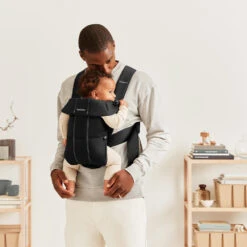 Porte-bébé Mini Noir Coton De BabyBjörn -Bébé Boutique 01102885 4
