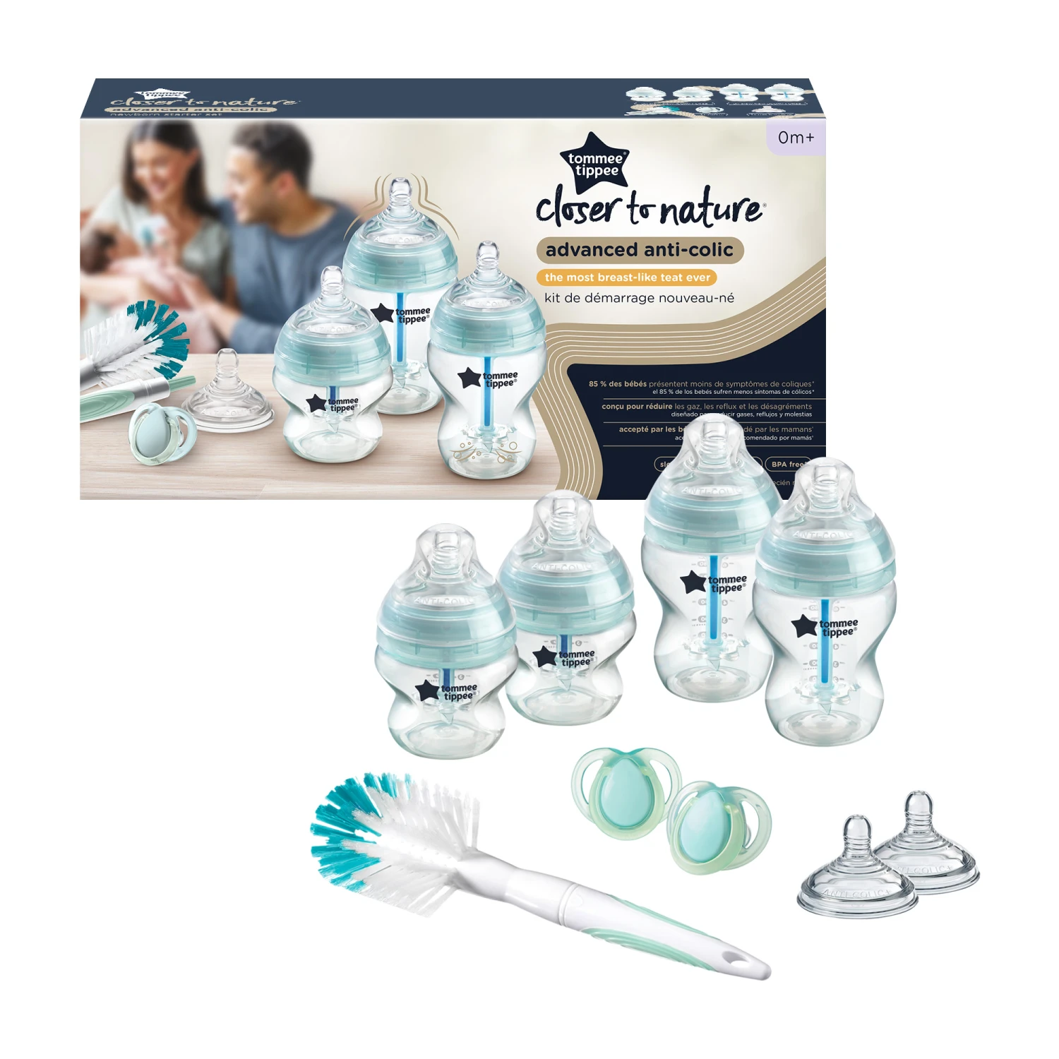 Kit Naissance Anti-colique Avancé De Tommee Tippee 2 Kit Naissance Anti-colique Avancé De Tommee Tippee – Image 2