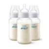 Lot De 3 Biberons Anti-colic Transparent 330 Ml De Philips AVENT