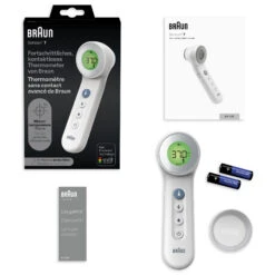 Thermomètre Frontal Sans Contact Braun SensianTM 7 Avec Technologie Age Precision® (BNT400) BNT400 De Braun -Bébé Boutique 01108175 6