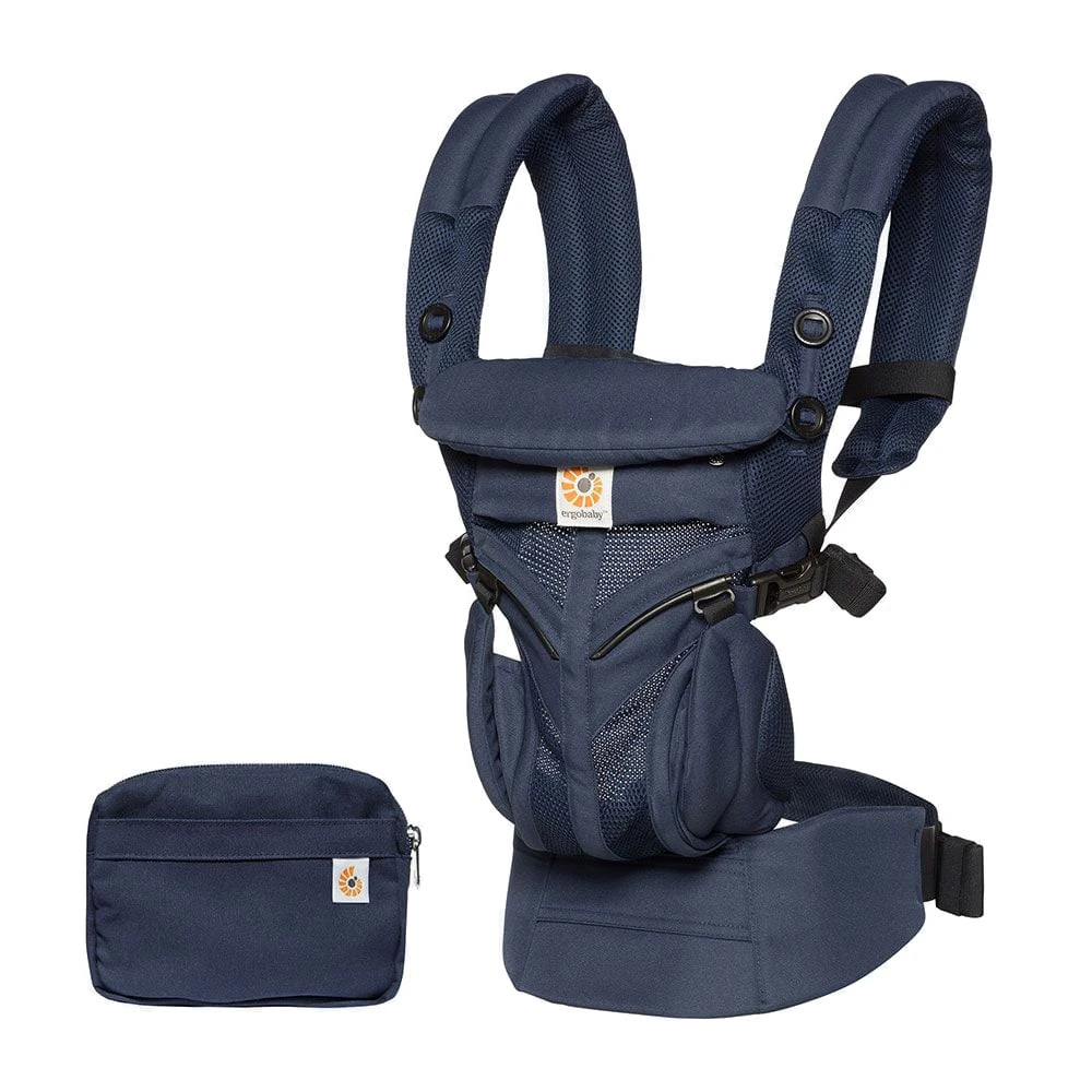 Porte-bébé Omni 360 Cool Air Mesh Bleu Nuit De Ergobaby 1 Porte-bébé Omni 360 Cool Air Mesh Bleu Nuit De Ergobaby
