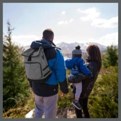 Sac à Dos à Langer Le Sancy Smokey De Babymoov -Bébé Boutique 01109376 7