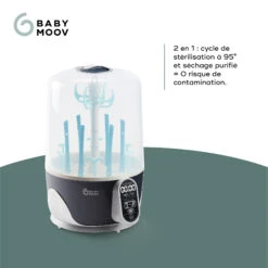 Stérilisateur Turbo Pure - Sèche-Biberons De Babymoov -Bébé Boutique 01112534 3