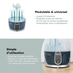 Stérilisateur Turbo Pure - Sèche-Biberons De Babymoov -Bébé Boutique 01112534 5