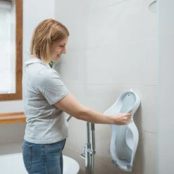 Transat De Bain Fit Bleu De Angelcare -Bébé Boutique 01122023 8