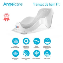 Transat De Bain Fit Bleu De Angelcare -Bébé Boutique 01122023 9