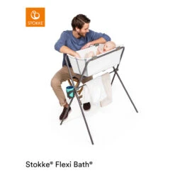 Baignoire Flexi Bath™ XL Blanche De Stokke® -Bébé Boutique 01125188 8