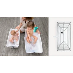Baignoire Flexi Bath™ XL Transparent Bleu De Stokke® -Bébé Boutique 01125189 3