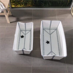 Baignoire Flexi Bath™ XL Transparent Bleu De Stokke® -Bébé Boutique 01125189 4