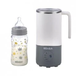 Beaba Préparateur De Boisson Milk Prep Gris/Blanc De Béaba -Bébé Boutique 01126978 5