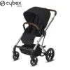 Poussette Balios S 1 Lux Châssis Silver - Deep Black De CYBEX