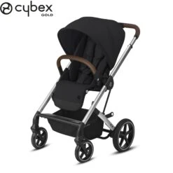 Poussette Balios S 1 Lux Châssis Silver - Deep Black De CYBEX
