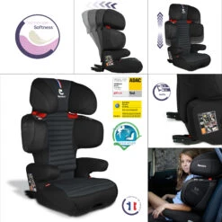 Renofix Groupe 2/3 Isofix Inclinable Softness® Carbon De Renolux 9 Renofix Groupe 2/3 Isofix Inclinable Softness® Carbon De Renolux -Bébé Boutique 01129888 5