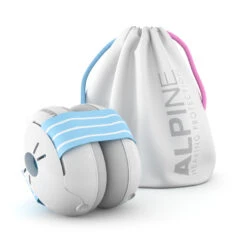 Casque Anti-bruit Muffy Baby Blue De Alpine -Bébé Boutique 01132173 3