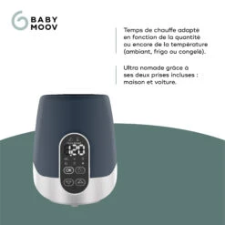 Chauffe-biberon Nutri Smart Bleu De Babymoov 9 Chauffe-biberon Nutri Smart Bleu De Babymoov -Bébé Boutique 01141259 3