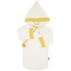 Kimono Nid D'abeille Ecru 12 Mois + De L'Oiseau Bateau