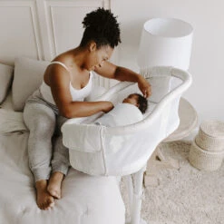 Berceau Pivotant 360° BassiNest® Premiere Blanc De Halo -Bébé Boutique 01145484 9