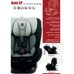 Siège Auto Robi SP 0+1/2/3 Gris De Formula Baby -Bébé Boutique 01146852 3