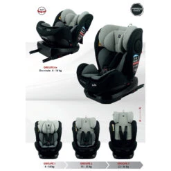 Siège Auto Robi SP 0+1/2/3 Gris De Formula Baby -Bébé Boutique 01146852 4