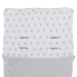 Lapin Nid D'ange Lapin Câlin Gris Taille Unique De P'tit Bisou -Bébé Boutique 01147196 5