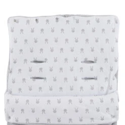 Nid D'ange Lapin Câlin Gris Taille Unique De P'tit Bisou -Bébé Boutique 01147197 4