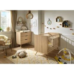 Sixties Lit Bébé 60x120 Bois De Sauthon Baby's Sweet Home -Bébé Boutique 01148037 3