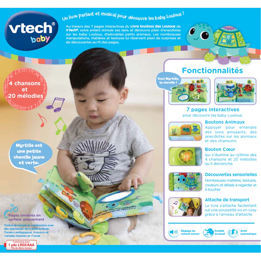 Livre Toudoux Des Loulous - Baby Loulous De Vtech 7 Livre Toudoux Des Loulous - Baby Loulous De Vtech – Image 7