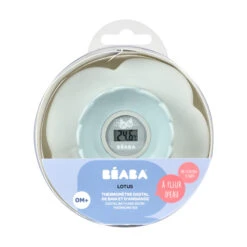 Beaba Thermomètre De Bain Lotus Bleu Vert De Béaba -Bébé Boutique 01149799 4