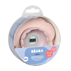 Beaba Thermomètre De Bain Lotus Vieux Rose De Béaba -Bébé Boutique 01149800 4