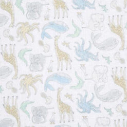 Lot De 4 Maxi-Langes Mousseline Natural History De Aden + Anais Essentials -Bébé Boutique 01150915 6