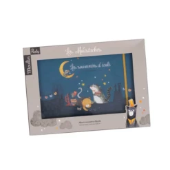 Les Moustaches Album Souvenirs D'école Français Anglais De Moulin Roty -Bébé Boutique 01151111 3