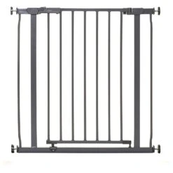 Barrière De Porte Ava 75/81 Cm Gris De Dreambaby