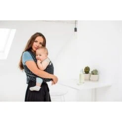 Écharpe De Portage Extensible Coton Biologique Tricot-Slen Design Black Diamond De Babylonia 5 Écharpe De Portage Extensible Coton Biologique Tricot-Slen Design Black Diamond De Babylonia -Bébé Boutique 01151290 3