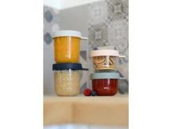 Beaba Coffret 4 Portions Verre 150/250 Ml De Béaba -Bébé Boutique 01155595 6