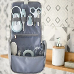 Beaba Trousse De Toilette Gris Bleu De Béaba -Bébé Boutique 01158384 6