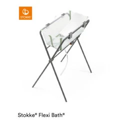 Baignoire Flexi Bath Transparent Green De Stokke® -Bébé Boutique 01161825 3