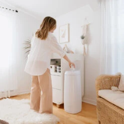 Poubelle à Couches Dress Up XL Blanc De Angelcare -Bébé Boutique 01162107 4