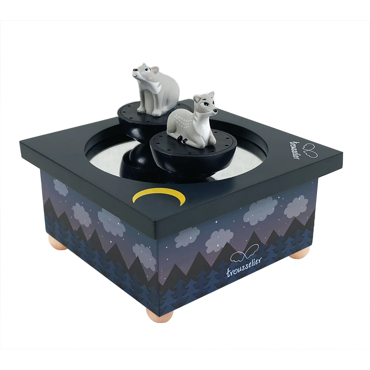 Boîte à Musique Bois Dancing Forêt De Trousselier 1 Boîte à Musique Bois Dancing Forêt De Trousselier