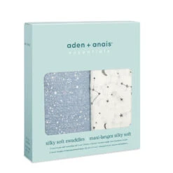 Lot De 2 Maxi-Langes Mousseline Cosmic Galaxy De Aden + Anais Essentials -Bébé Boutique 01162364 3