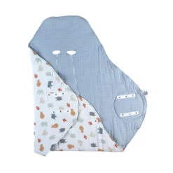Mix & Match Couverture Promenade Mousseline Bio Jungle De Noukies -Bébé Boutique 01165100 6