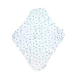 Mix & Match Couverture Promenade Mousseline Bio Safari Sauge De Noukies -Bébé Boutique 01165105 4