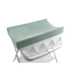 Lot De 2 Housse à Matelas à Langer Ecru/Vert Gris De Formula Baby -Bébé Boutique 01165241 3